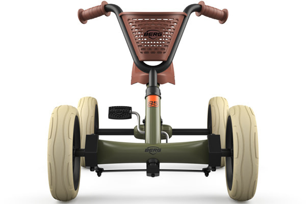 Frame in een retro groene kleur