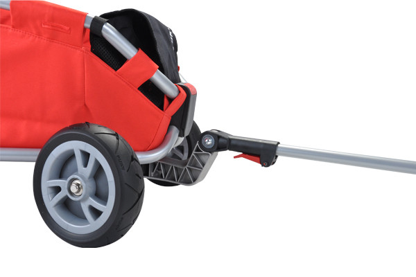 Trekstang is eenvoudig en snel afneembaar.