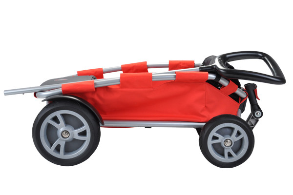 Compact op te vouwen voor in de auto.