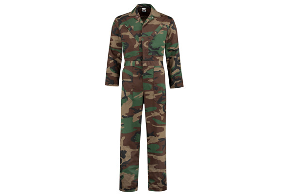 Gemaakt van 65% polyester en 35% katoen.