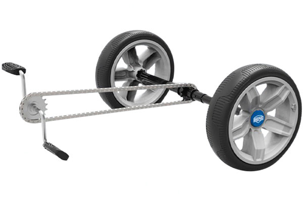 Vaste verbinding voorste en achterste as