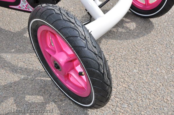 Comfortabele luchtbanden.