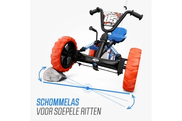 Stabiel door de schommelas