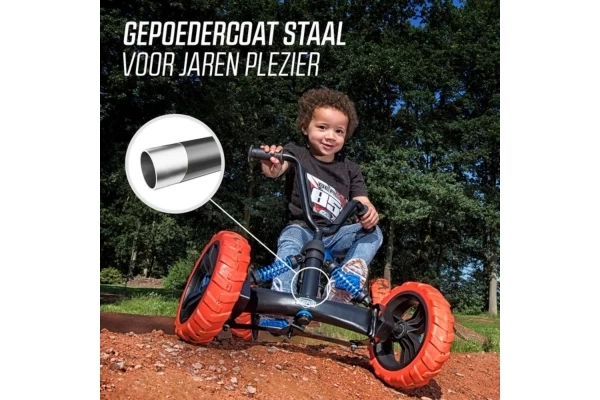 Gepoedercoat staal