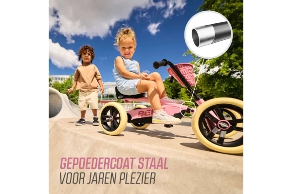 Gepoedercoat staal