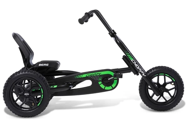 Stoere skelter op drie wielen