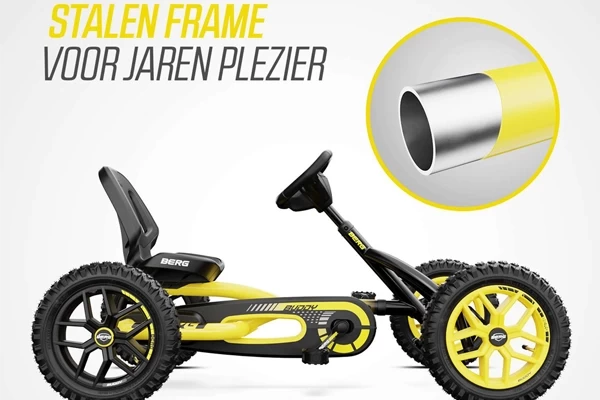 Stalen frame met poedercoating