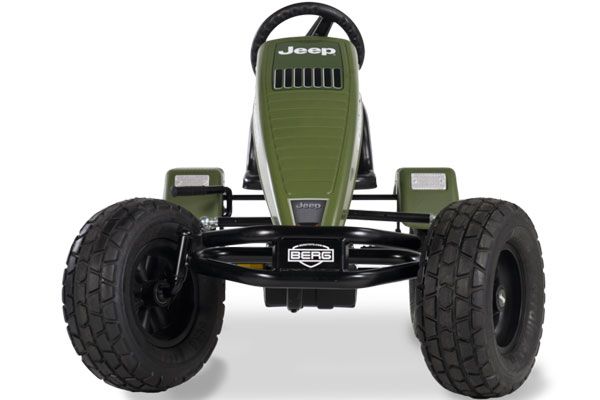 Verstelbaar stuur en stoel.