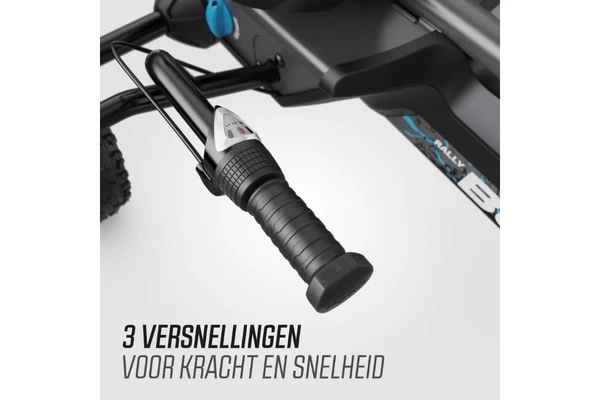 Met drie versnellingen