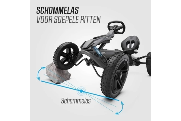 Stabiel door de schommelas