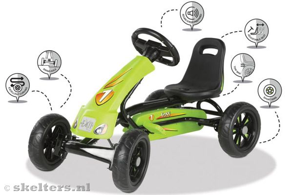 De banden kunnen niet lek raken en zorgen ervoor dat jij heel licht rijdt.