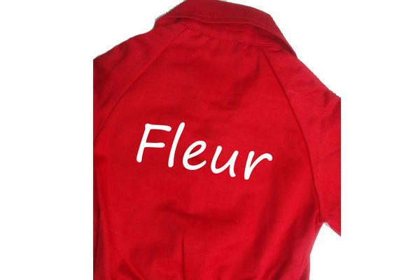 Bedrukking aan de rugzijde.