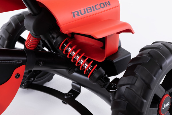 Helemaal compleet met stoere veren.