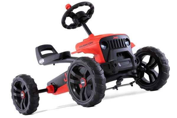 Altijd controle over de trappers, zelfs tijdens het sturen.