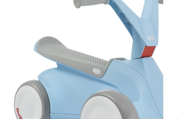 Garant voor jaren speelplezier dankzij het speciale zadel.