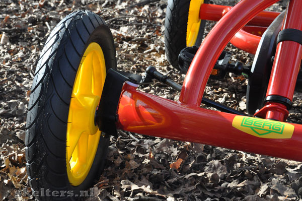 2 jaar garantie op het frame.