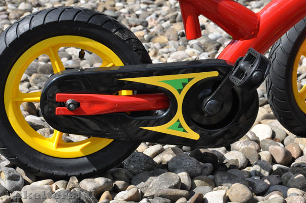 Veilige gesloten kettingkast.